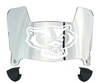 Wisconsin Badgers Mini Football Helmet Visor Shield w/ Clips - PICK VISOR & LOGO COLOR