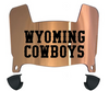 Wyoming Cowboys Mini Football Helmet Visor Shield w/ Clips - PICK VISOR & LOGO COLOR