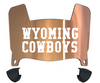 Wyoming Cowboys Mini Football Helmet Visor Shield w/ Clips - PICK VISOR & LOGO COLOR