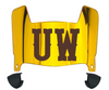 Wyoming Cowboys Mini Football Helmet Visor Shield w/ Clips - PICK VISOR & LOGO COLOR