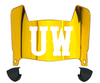 Wyoming Cowboys Mini Football Helmet Visor Shield w/ Clips - PICK VISOR & LOGO COLOR