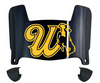 Wyoming Cowboys Mini Football Helmet Visor Shield w/ Clips - PICK VISOR & LOGO COLOR