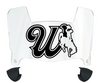 Wyoming Cowboys Mini Football Helmet Visor Shield w/ Clips - PICK VISOR & LOGO COLOR