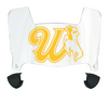 Wyoming Cowboys Mini Football Helmet Visor Shield w/ Clips - PICK VISOR & LOGO COLOR