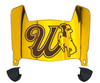 Wyoming Cowboys Mini Football Helmet Visor Shield w/ Clips - PICK VISOR & LOGO COLOR