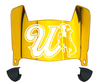 Wyoming Cowboys Mini Football Helmet Visor Shield w/ Clips - PICK VISOR & LOGO COLOR