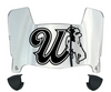 Wyoming Cowboys Mini Football Helmet Visor Shield w/ Clips - PICK VISOR & LOGO COLOR