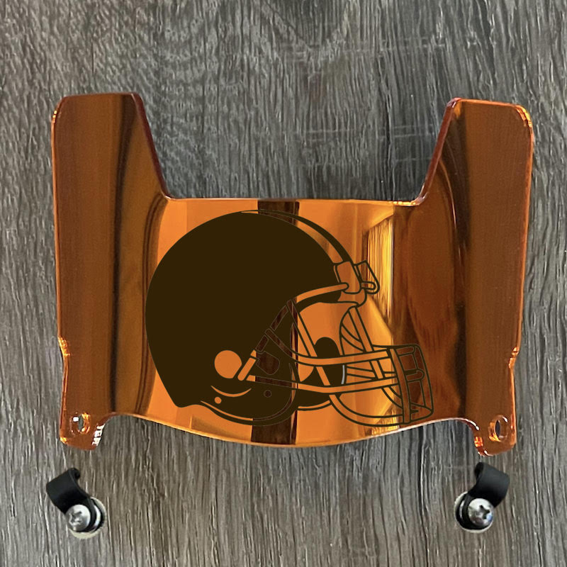 Cleveland Browns Mini Football Helmet Visor Shield w/ Clips –  SportsJewelryProShop