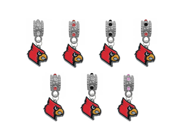 Louisville Cardinals Inspired Charm Bracelet - NCAA