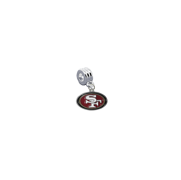 San Francisco 49ers Bling Dog Tag Necklace