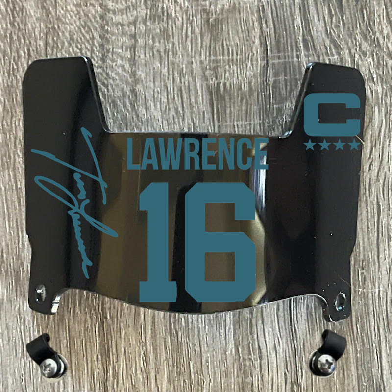 Jacksonville Jaguars Trevor Lawrence Mini Football Helmet Visor Black –  SportsJewelryProShop